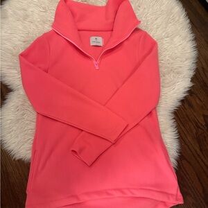 Dudley Stephens Coral Quarter-Zip Fleece